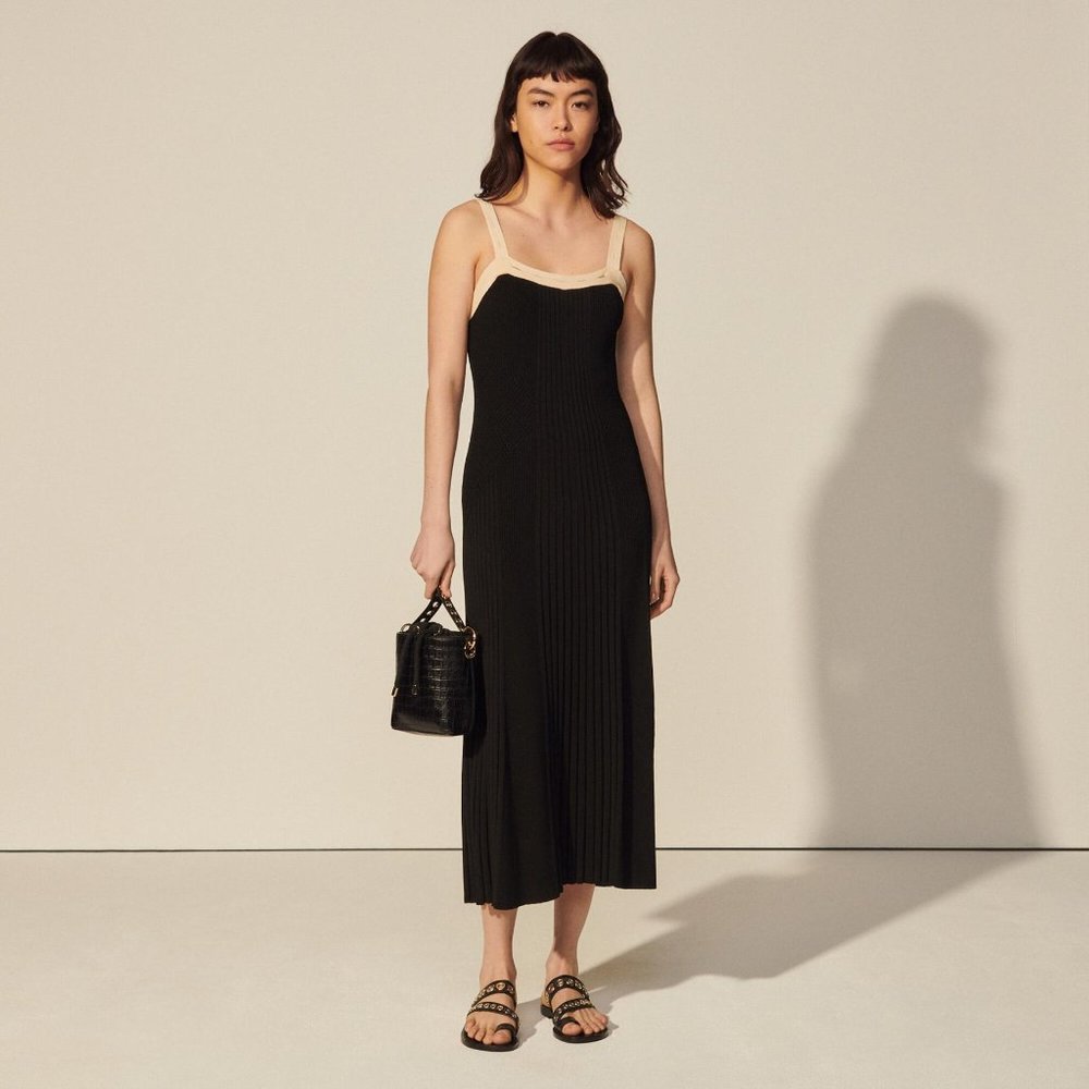 BRAND NEW WITH TAG SANDRO DRESS, SIZE 38